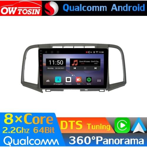 Qualcomm 8Core Android Car Media For Toyota Venza AV10 2008-2017 GPS 360 Panoramic Radio CarPlay HIFI 4G LTE WiFi Optical HDMI