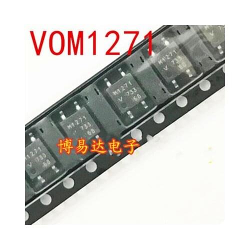 10pcs VOM1271 SOP4 VOM1271T SOP-4