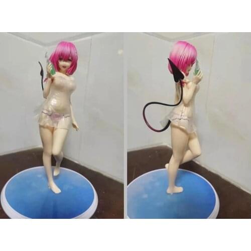 Anime toys Queen of the package TO LOVE Mengmeng transparent swimsuit standing pose boxed figurefigure sexy
