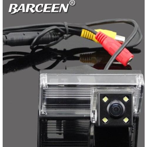 Auto car rear view reversing camera bring 170 wide angle with 4 led colorful night viison use for Toyota Reiz 2009