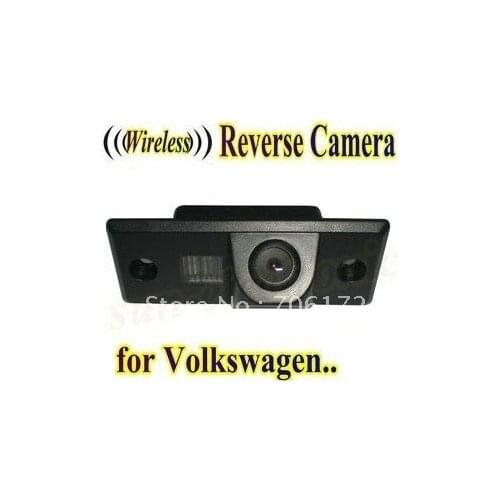 WIRELESS Car Camera rear view camera reversing backup for Volkwagen TIGUAN TOUAREG POLO SANTANA PORSCHE CAYENNE SKODA FABIA