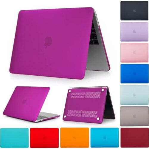 Laptop Case For MacBook Pro 13 Case 2020 M1 A2338 Touch ID Coque For Macbook Air 13 A2337 Funda Pro 16 Case 11 12 15 accessories