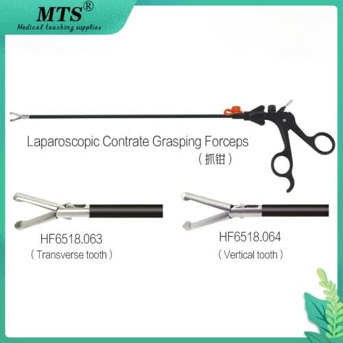 MTS Endoscopic Surgery Instruments Reusable Laparoscopic Contrate Grasping Forceps with Medical Instruments traumatic pistol
