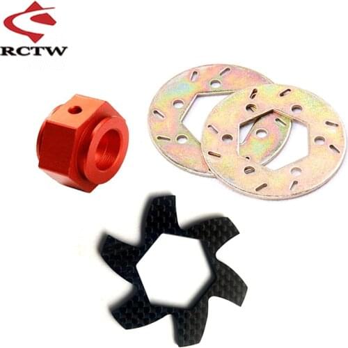 CNC Carbon Fiber Brake Disc Kit for 1/5 HPI ROVAN KM BAJA 5B 5T 5SC