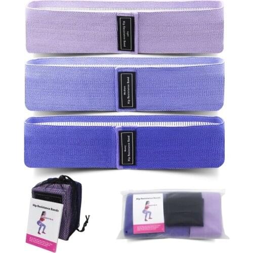 Fitness Booty Resistance Bands Workout Fabric Loop Band Butt Exercise Bands For Hip Legs Thigh Glutes Non-Slip Deep Squat Bands