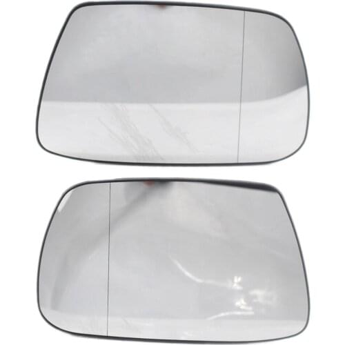 Left & Right Clear HEATED Car Mirror Glass For Jeep Grand Cherokee 05-10 New