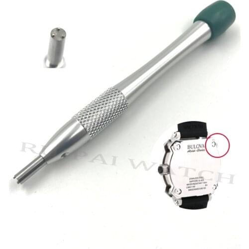 3 prongs Precision Screwdriver Blades For Bulova Percheron Watch Case back Screws tools