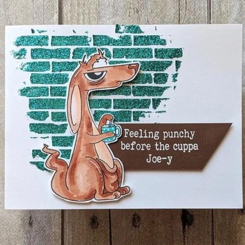 Kangaroo Flamingo Metal Cutting Dies&coordinating Stamp for Scrapbooking Craft Embossing Stencil Die Cut Card Photo Album