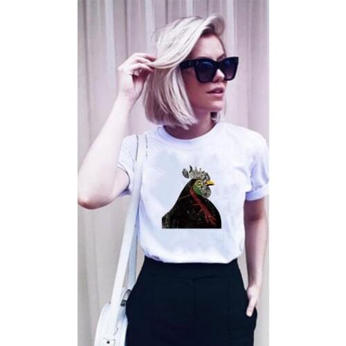 Rooster Ironing on Heat Transfer A-level Washable Patches Printing Patches Stickers for Clothes DIY Animal Appliques Wholesale