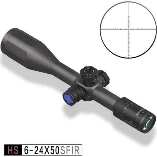 Riflescopes First Focal Plane Discovery HS 6-24X50SFIR Illuminated Lifetime Warranty 5000 Joules FireArms