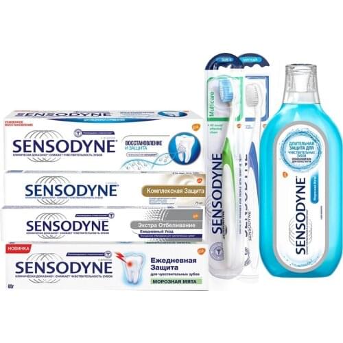 Наборы для зубов Sensodyne China At AliExpress
