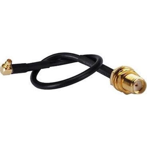 SMA To MMCX Male Plug RF Coaxial Connector For RG174 Cable Pigtail Jumper 15cm Low Loss Cable