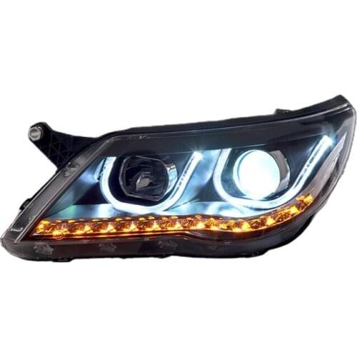 Goodmolds china manufacturer wholesales head lamp 2010-2012 led front light for vw tiguan daytime running light