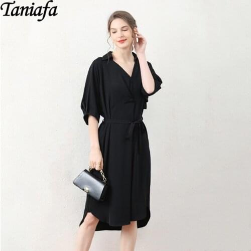 Деловые летние платья TANIAFA China At AliExpress