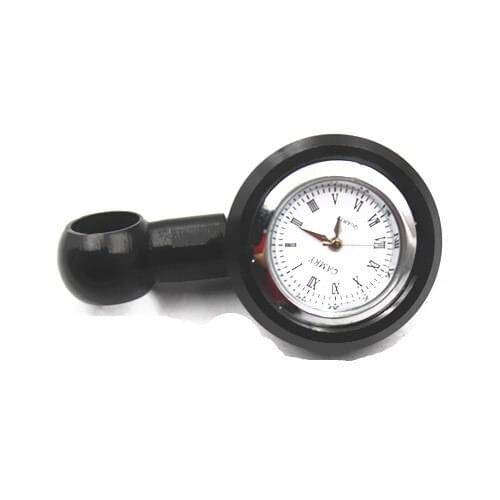 Universal 10mm Motorcycle Clock Scooter Mirror Mount Watch For Honda Kawasaki Suzuki Yamaha Cruiser Chopper Cafe Racer
