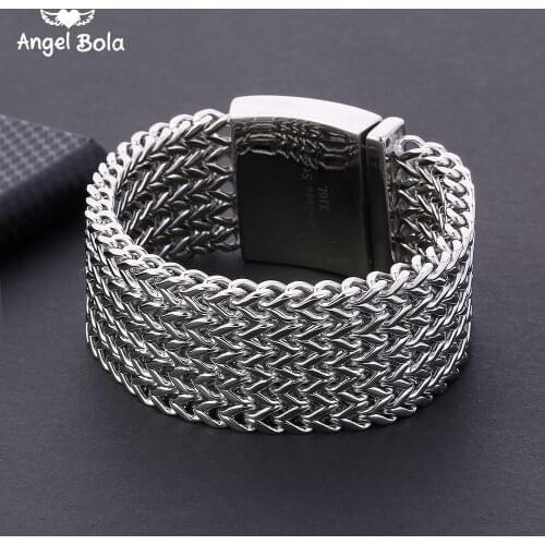 Angel Bola Silver Bracelets