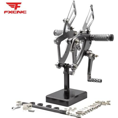 For Honda CBR500R 400R CB500F 400F 2013-2019 Aluminum Adjustable Motorcycle Rearset Footrest Footpeg Rear Set Footrest Pedal New