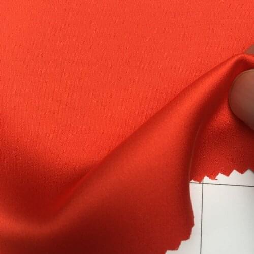 Double Side Acetic acid satin fabric material