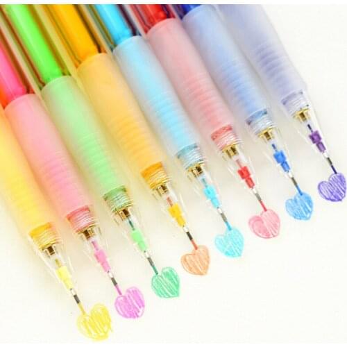 0.7mm Erasable Color w16 Lead Sketch Writing p05 For Automatic Stationery Creative Student Supply Cute Mechanical Pencil