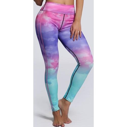 2018 New Sexy Women 3D Printed Exercise Leggings Plus Size Quick Dry Elastic Slim Workout Legging Fitness Pants Casual Trousers