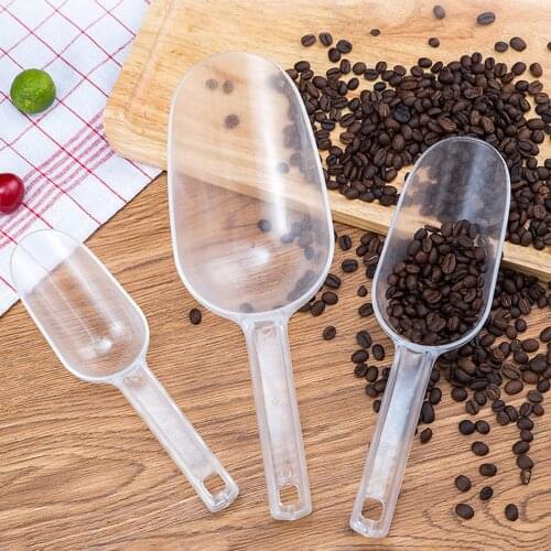 Mini Plastic Ice Shovel Kitchen Tools Flour Food Candy Ice Cream Scoop Measuring Scoops Shovels Party Kitchen Tools