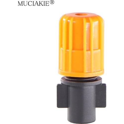 MUCIAKIE 20PCS Bird Nest Adjustable Misting Micro Flow Dripper Sprinkler Garden Irrigation Sprayer Watering Atomization Nozzle