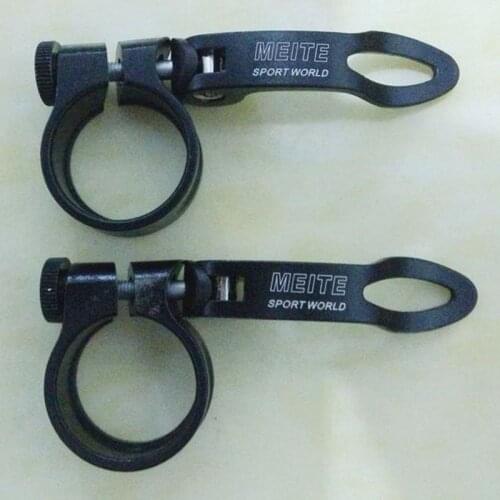 2019 New seat tube clamp 31.8/35mm Aluminum Alloy MTB Bike folding Bicycle Seatposts Clamp Bike accessories