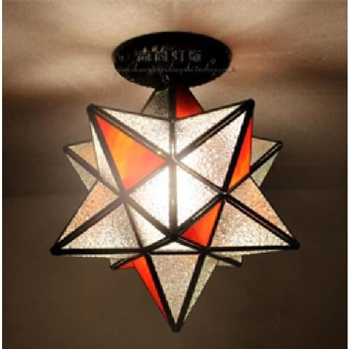 Entrance balcony windows lightcreative Star ceiling lamps personality living room restaurant bar corridor DF58