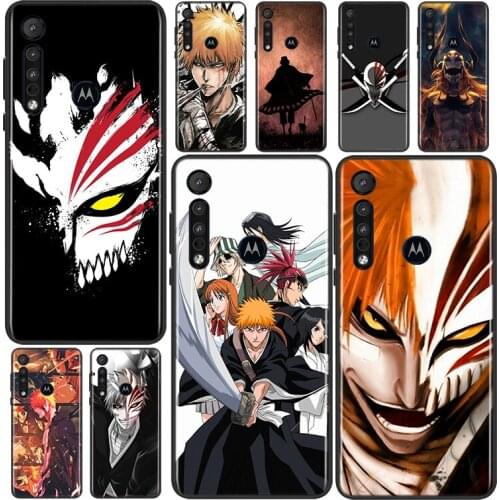 Bleach Anime Kurosaki Ichigo For Motorola G9 G8 G Stylus Power One Fusion Hyper Edge E7 E6 5G Plus Play Lite Phone Case