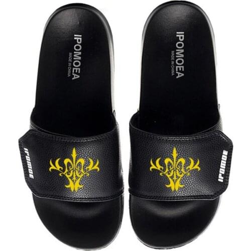 Unisex Anime Fate FGO soft bottom PVC Casual buckle slippers babouche sandals Slides