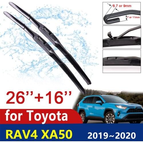 Car Wiper Blade Windshield for Toyota RAV4 XA50 2019 2020 Front Windscreen Wipers Car Accessories RAV 4 XA 50 SUV