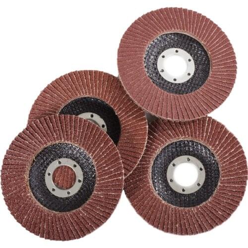 10 Pack Sanding Flap Discs 4.5 Inch 40 Grit Alumina Grinding Disc wheel Type 27