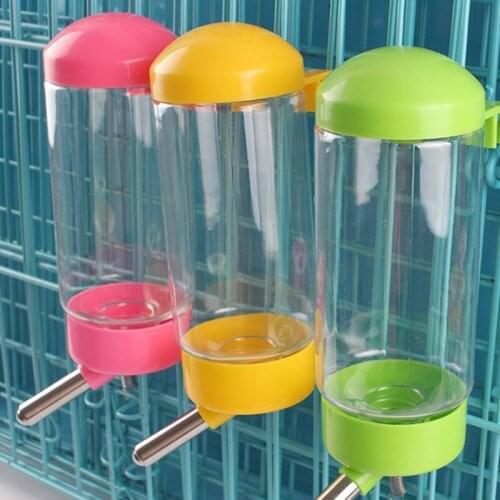 Pet Dog Waterer 400ml Dog Self Service Drinker Outdoor Dog Walking Drinking Bottle Pet Breeding Nipple Drinker 1 Pcs