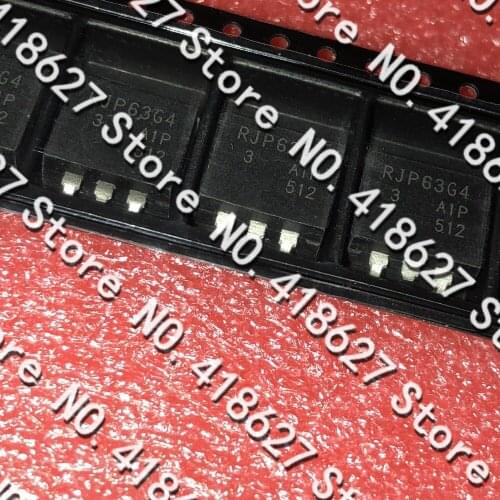 10PCS/LOT RJP63G4 TO-263 LCD plasma commonly used patch tube