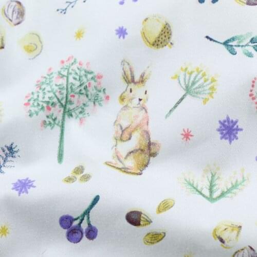 160cm*50cm princess bunny baby Cotton Fabric Cloth Sewing Quilting bedding apparel dress diy patchwork fabric infant cloth