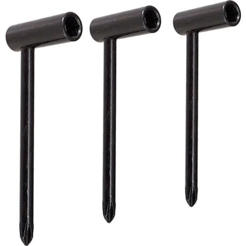 3pcs Guitar Neck Adjustment Hexagonal Wrench for Guitar Repair Parts Black