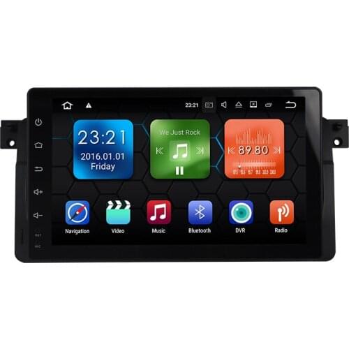 9" 4G Android 8.0/8.1 car GPS for BMW E46 Sedan Rover 75 1999 2000 2001 2002 2003 2004 MG ZT wifi BT multimedia player no DVD