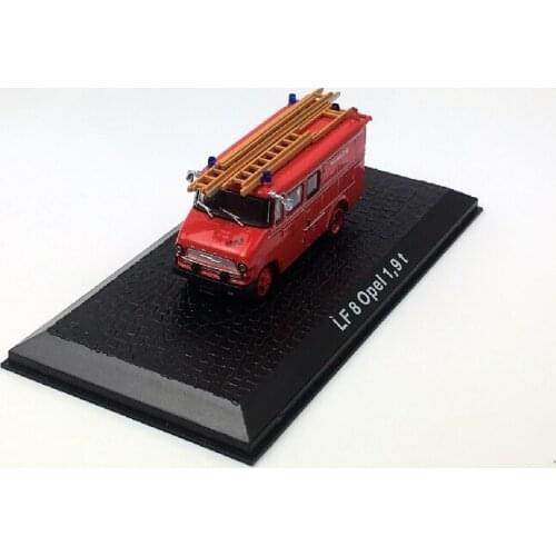 A tlas 1:72 LF 8 Opel 1.9 t Fire engine boutique alloy car toys for children kids toys Model Original box