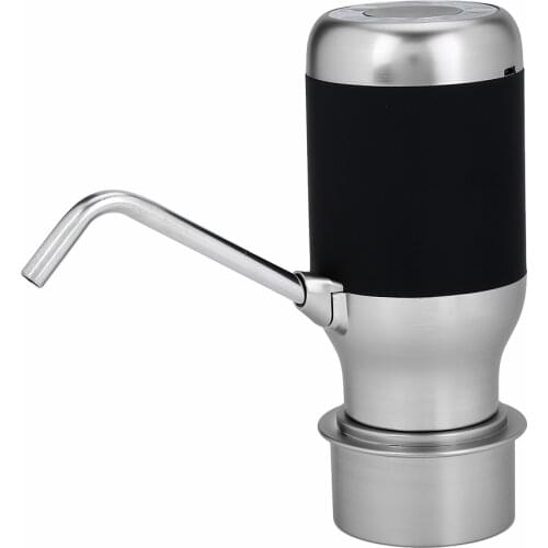 Wireless USB Rechargeable Electric Automatic Drinking Water Bottle Pump Smart Dispenser With Food Grade Silicone Hose