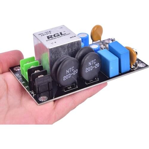 2000W Power Supply Soft Starting Board High Power For 1969 Amplifier Speaker DIY 100A Relay Thunder Protection 220V