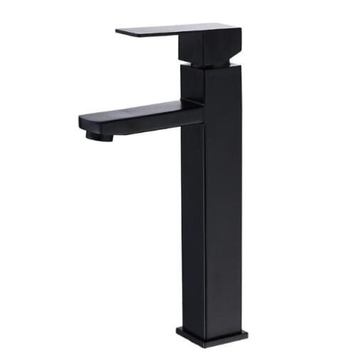 Basin Faucet Black Basin Mixer Brass Crane Bathroom Faucets Hot & Cold Water Tap Contemporary Mixer Tap torneira