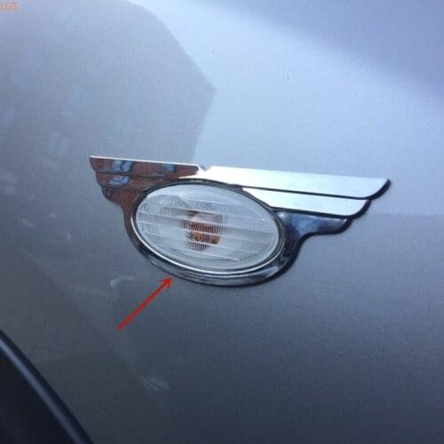 For Nissan Sylphy 2012-2015 ABS Chrome Body side turn signal Decorative frame Anti-scratch protection decoration car accessories