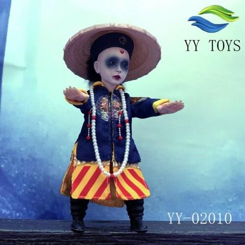 TOYS YY02010 1/6 small zombie baby figurine combination Qing Dynasty head sculpture body model