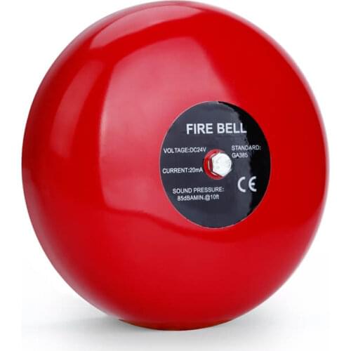 Hot Selling best price Conventional type Indoor siren Red fire alarm bell