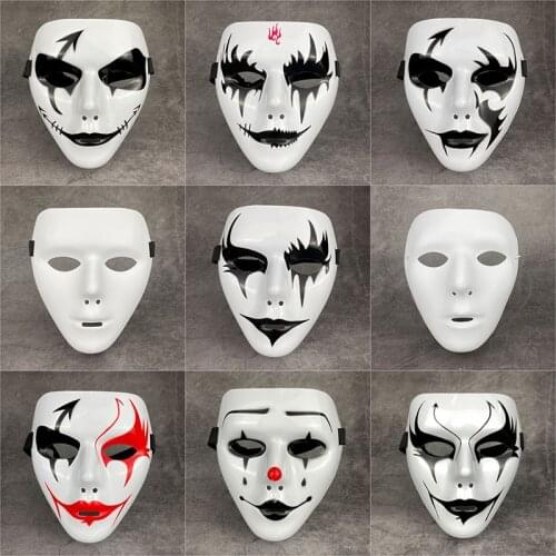 2021 latest masked dancer hip hop mask hand-painted death hip hop ghost walking fashion party mask