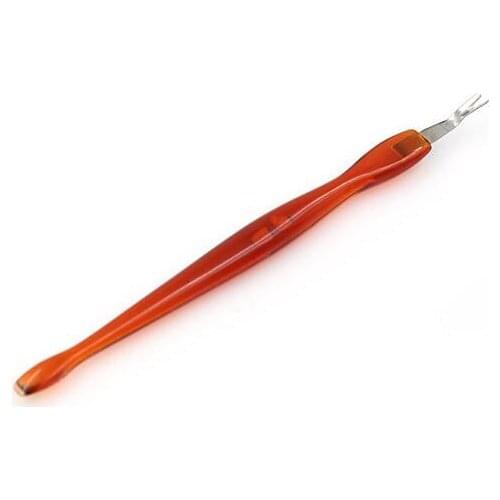Fashion Hot Dead Skin Fork for Manicure Cuticle Remover Pedicure Salon Cuticle Pusher Nail Art Tool