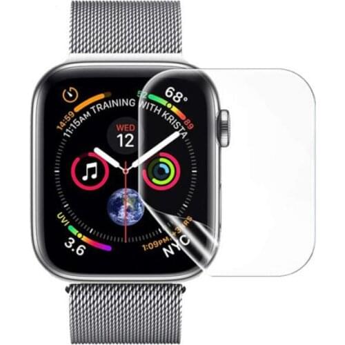 5pcs TPU Soft Protective Film Full Cover Protection For iwatch Apple Watch Series 4/5/6/SE S4/S5/S6 40mm 44mm Screen Protector
