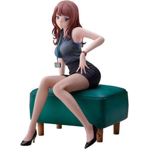 Pre-Sale Senior Office Lady with Many Moles Ol Sang Anime Figure Collectibles Model Toys Ornaments Cute Sweet Cartoon Model Doll