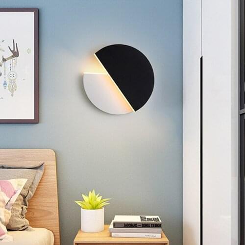 Simple Nordic Wall Lamp Studio Background Wall Decoration Wall Lamp Porch Living Room Bedside LED Wall Lamp