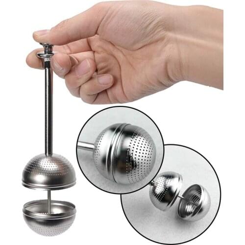 Mesh Tea Strainer Stainless Steel Tea Infuser Reusable Metal Tea Bag Filter Loose Leaf Green Tea Strainer for Mug Teapot Teaware